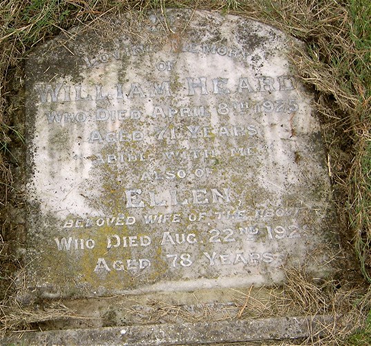william and ellen heard grave